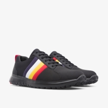 Camper Twins Sneakers Black - Mens Singapore RGZCZU-906